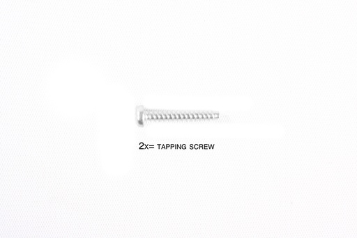 [ T9805575 ] Tamiya 3X18mm tapping screw 2pcs