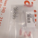 [ T9805897 ] Tamiya 3mm flange nut (MC8X10) 10st