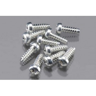 [ T9808058 ] Tamiya 2 x 6 mm tapping screw 10pcs
