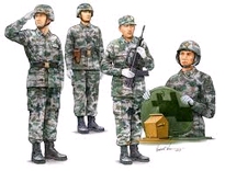 [ TRU00431 ] PLA Tank Crew                  1/35