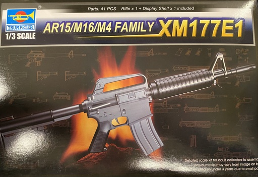 [ TRU01902 ] TRUMPETER AR15/M16/M4  XM177E1  1/3 