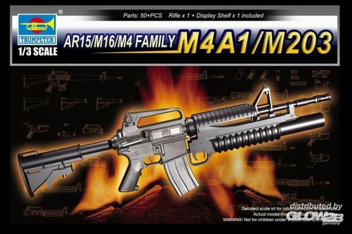 [ TRU01909 ] AR15/M16/M4 Family M4A1/M203     1/3 