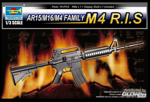 [ TRU01910 ] AR15/M16/M4 Family M4 R.I.S.    1/3