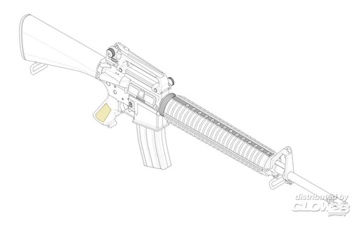 [ TRU01911 ] AR15-M16-M4 Family M16A3        1/3