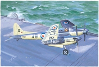 [ TRU02895 ] De Havilland Sea Hornet NF21   1/48