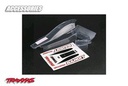 [ TRX-2417 ] Traxxas Body, Bandit (front & rear) (clear, requires painting)/ window, lights, grill decal sheet 