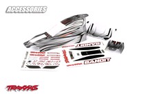 [ TRX-2417X ] Traxxas Body, Bandit, ProGraphix (front & rear)( Graphics are painted- requires paint) -TRX2417X