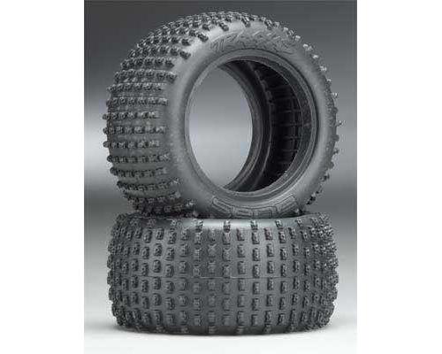 [ TRX-2470 ] Traxxas Tires, Alias 2.2" (rear) (2)/ foam inserts (Bandit) (soft compound) -TRX2470 