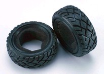 [ TRX-2479 ] Traxxas Tires, Anaconda 2.2&quot; (wide, front) (2)/foam inserts (Bandit) (soft compound) -TRX2479 