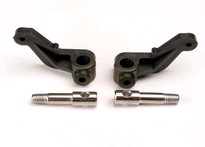 [ TRX-2536 ] Traxxas Steering blocks & wheel spindles (l&r)  nitro rustler 