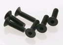 [ TRX-2546 ] Traxxas Screws, 4x15mm countersunk machine (hex drive) (6) 