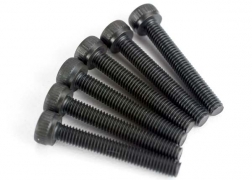 [ TRX-2585 ] Traxxas Cylinder head bolts, marine 3x20mm CS (6) (TRX 2.5)  - TRX2585