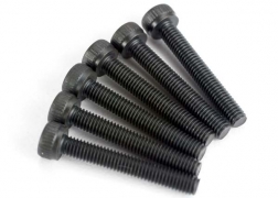 [ TRX-2585 ] Traxxas Cylinder head bolts, marine 3x20mm CS (6) (TRX 2.5) 
