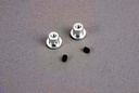 [ TRX-2615 ] Traxxas Wing buttons (2)/ set screws (2)/ spacers (2)/ 3x8mm CS (2) 