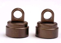 [ TRX-2667 ] Traxxas Shock caps, aluminum (2)/ (Big Bore Shocks, also fits plastic Ultra Shocks) 