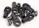 [ TRX-2742 ] Traxxas Rod ends, long (6)/ hollow ball connectors (6) -TRX2742 