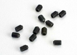 [ TRX-2743 ] Traxxas Set (grub) screws, 3mm hardened (12)  - TRX2743