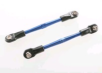 [ TRX-3139A ] Traxxas Turnbuckles, aluminum (blue-anodized), toe links, 59mm (2) (assembled w/ rod ends &amp; hollow balls) (requires 5mm aluminum wrench #5477) -TRX3139A