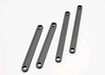 [ TRX-3641A ] Traxxas Camber link set (plastic / non-adjustable ) ( front & rear) (grey) -TRX3641A