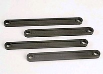 [ TRX-3641 ] Traxxas Camber link set (plastic/ non-adjustable) (front & rear) (black) -TRX3641 