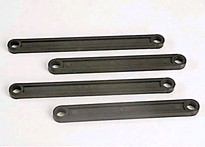 [ TRX-3641 ] Traxxas Camber link set (plastic/ non-adjustable) (front &amp; rear) (black) -TRX3641 