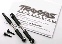 [ TRX-3644 ] Traxxas Turnbuckles, camber link, 39mm (69mm center to center) (front) (assembled with rod ends and hollow balls) (1 left, 1 right) -TRX3644 