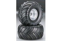 [ TRX-3665 ] Traxxas tires & wheel glued monster jam
