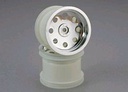 [ TRX-3672 ] Traxxas Wheels, chrome (2.2'') (rear) (2)