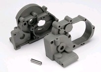 [ TRX-3691A ] Traxxas Gearbox halves (l&r) (grey) -TRX3691A