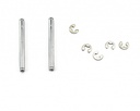 [ TRX-3740 ] Traxxas Suspension pins,  2.5x31.5mm (king pins) w/ E-clips (2) (strengthens caster blocks) -TRX3740 