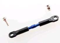 [ TRX-3737A ] Traxxas Turnbuckle, aluminum (blue-anodized), camber link, front, 39mm (1)(assembled w/rod ends)/hollow balls (2)(See part 3741A for complete camber link set) -TRX3737A