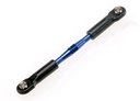 [ TRX-3738A ] Traxxas Turnbuckle, aluminum (blue-anodized), camber link, rear, 49mm (1) (assembled w/ rod ends & hollow balls) (See part 3741A for complete camber link set) -TRX3738A