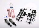 [ TRX-3760A ] Traxxas Ultra Shocks (grey) (long) (complete w/ spring pre-load spacers & springs) (2) -TRX3760A