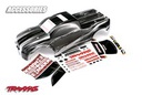 [ TRX-3915X ] Traxxas Body, E-Maxx Brushless, ProGraphix (replacement for painted body. Graphics are printed, requires paint & final color application)/decal sheet -TRX3915X