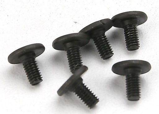 [ TRX-3932 ] Traxxas Screws, 3x6mm flat-head machine (hex drive) (6) 