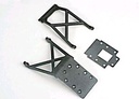 [ TRX-4133 ] Traxxas Skid plates (f&r)/ fiberglass transmission spacer plate -TRX4133 