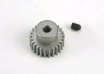 [ TRX-4725 ] Traxxas Gear, pinion (25-tooth) (48-pitch) / set screw -TRX4725 