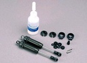 [ TRX-4761 ] Traxxas Shocks, X-long (hard-anodized & Teflon-coated T6 aluminum) w/o springs (rear) (2) 