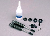 [ TRX-4761 ] Traxxas Shocks, X-long (hard-anodized & Teflon-coated T6 aluminum) w/o springs (rear) (2) -TRX4761 