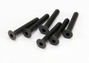 [ TRX-4857 ] Traxxas Screws, 3x20mm countersunk machine (hex drive) (6) - TRX4857