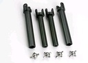 [ TRX-4951X ] Traxxas Half shafts, long (Heavy-duty) (external-splined (2) & internal-splined (2))/ metal u-joints (4) 