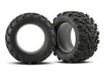 [ TRX-4973 ] Traxxas Tires, Maxx 3.8" (6.3" outer diameter (160mm)) (2) (fits Revo/Maxx series) 
