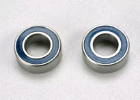 [ TRX-5115 ] Traxxas Ball bearings, blue rubber sealed (5x10x4mm) (2) -TRX5115 