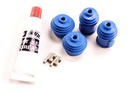 [ TRX-5129 ] Traxxas Rebuild kit (for Revo/Maxx steel constant-velocity driveshafts) (includes pins, dustboots, & lube for 2 driveshafts assemblies) 