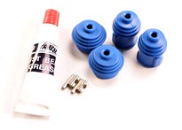 [ TRX-5129 ] Traxxas Rebuild kit (for Revo/Maxx steel constant-velocity driveshafts) (includes pins, dustboots, & lube for 2 driveshafts assemblies) -TRX5129 