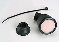 [ TRX-5260 ] Traxxas Air filter housing/ foam insert/ straight base/ angled base/ cable tie (1-each) (TRX 2.5, 2.5R, 3.3) 
