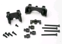[ TRX-5317 ] Traxxas Shock mounts (front & rear)/ wire clip (1)/ chassis wire clips (4)/ 3x32mm CS (4)/ 3x6mm BCS (1) 