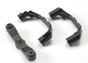 [ TRX-5343X ] Traxxas Mount, steering arm/ steering stops (2) (lower hinge pin retainer) (includes standard and maximum throw steering stops) 