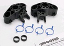[ TRX-5334R ] Traxxas Axle carriers, left & right (1 each) (usewith larger 6x13mm ball bearings)/ dust boot retainers (4)-TRX5334R