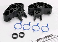[ TRX-5334R ] Traxxas Axle carriers, left & right (1 each) (usewith larger 6x13mm ball bearings)/ dust boot retainers (4)-TRX5334R